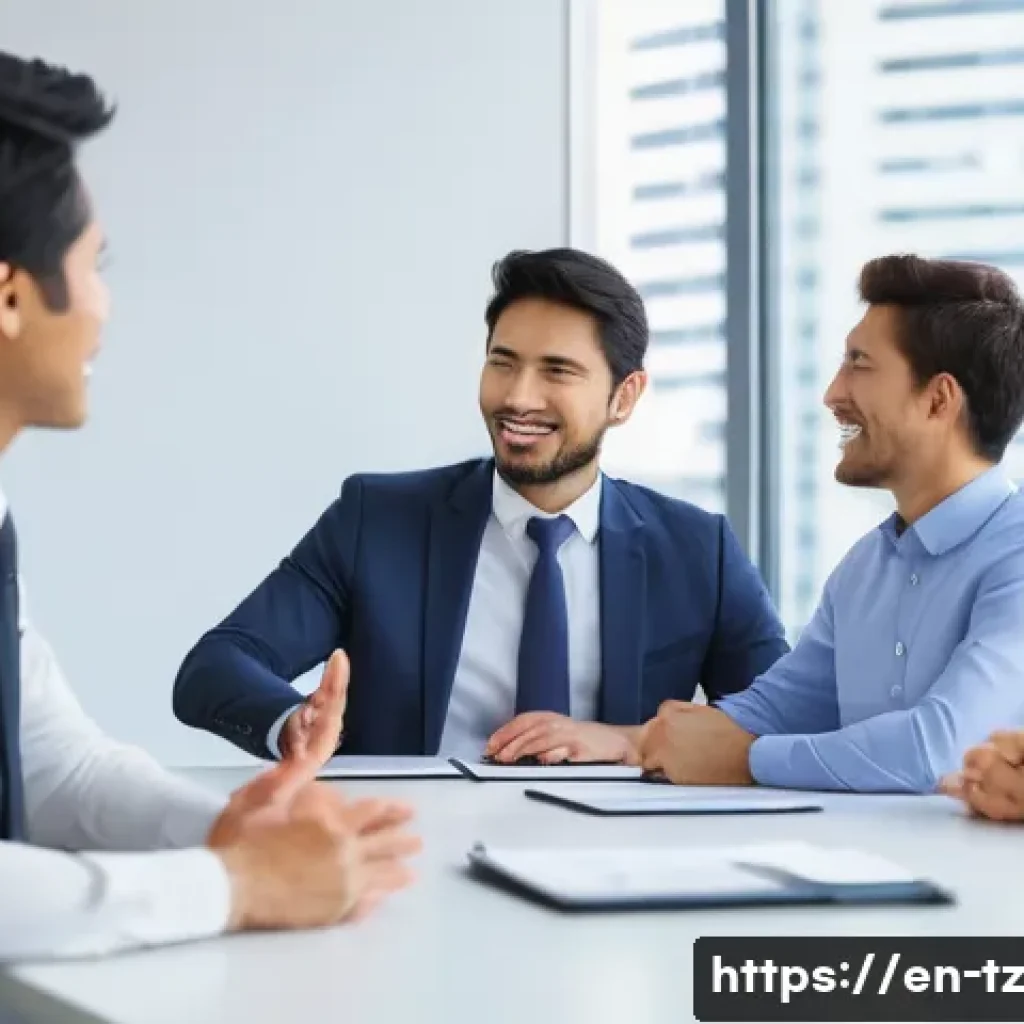 감정 해독을 위한 다양한 문화적 접근 - A business meeting scene showing a diverse group of professionals from the United States, Japan, and...